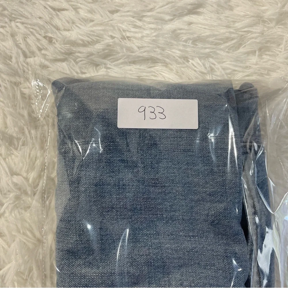 Pistols Jeans Womens 27 Blue Distressed Frayed Hem Pockets - Picture 10 of 10
